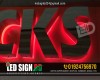 Neon letter design, stylish & beautiful. In LED SIGN BD