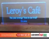 Glass Sticker Name Plate & SS Nop, UV Print with Reception Wall Acrylic Name Plate