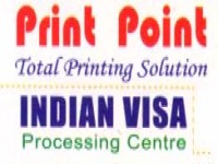 Print Point Computer INDIAN VISA Process