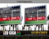 LED display is a flat panel display that uses an array of light