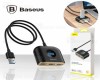 Baseus Square round 4 in 1 USB HUB Adapter