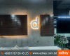 led sign and neon sign