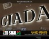 SS Bata Module Combined Letter with Led Sign