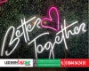 Neon signs are a luminous, eye-catching addition to any business