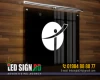 Make a great first impression with a stylish glass name plate from IshaTech Advertising Ltd