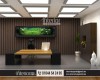 Office meeting room design, a bland conference room,