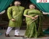 Panjabi Saree Couple Dress