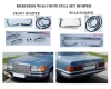 Mercedes W116 coupe bumpers EU style (1972-1980